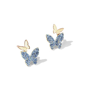 Butterfly Pair Stud Earrings