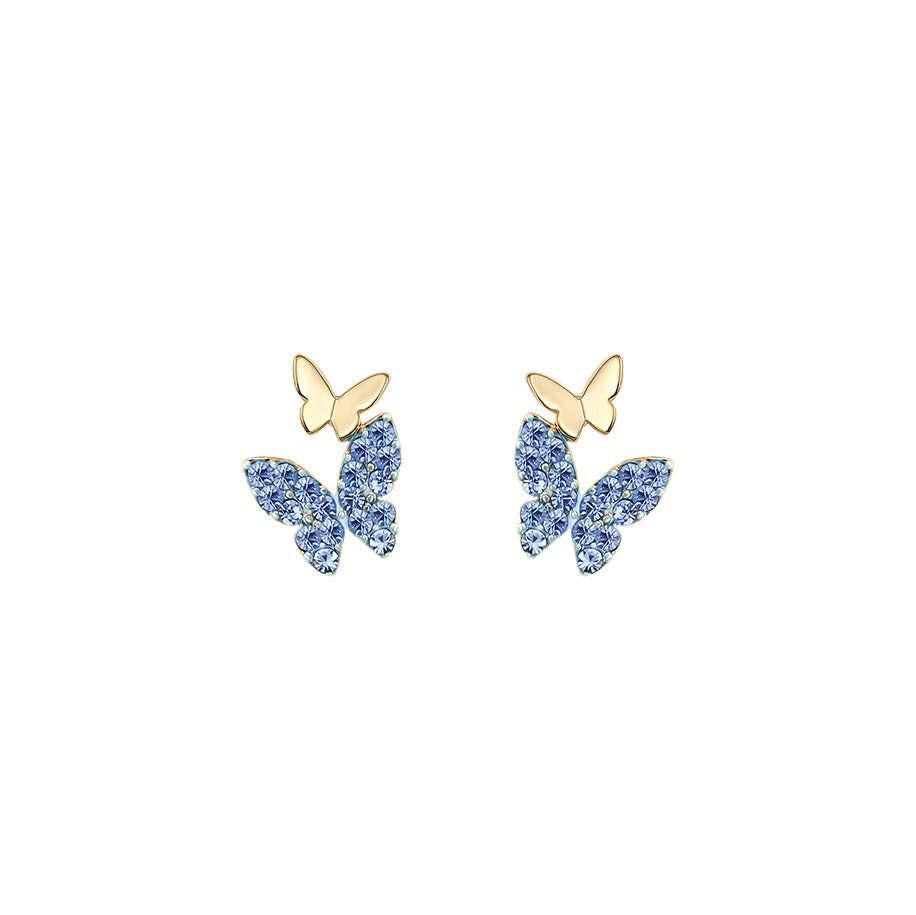 Butterfly Pair Stud Earrings