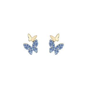 Butterfly Pair Stud Earrings