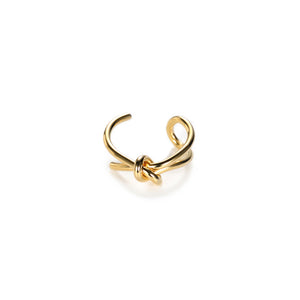 Knot Golden Open Ring