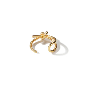 Knot Golden Open Ring