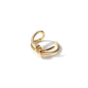 Knot Golden Open Ring